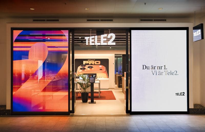 Pressbild från Tele2