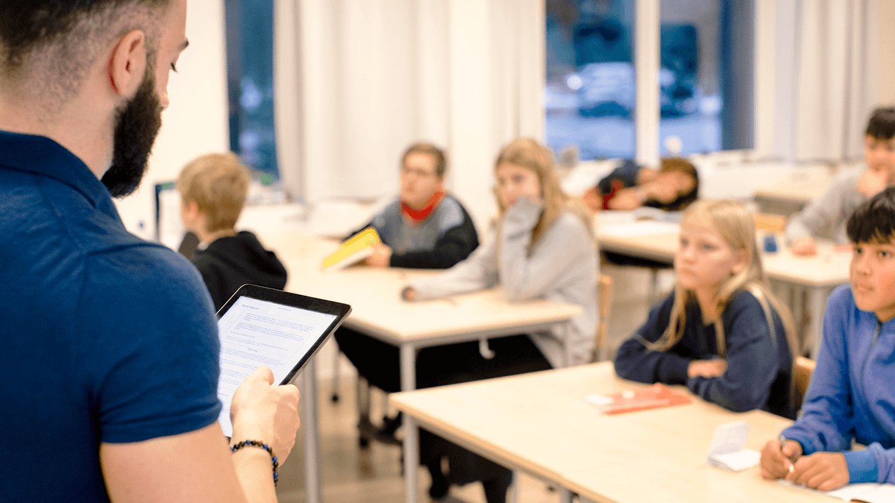 Pressbild från Skolon